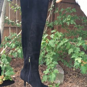 Vince Camuto OTK thigh boot suede NWOT 6.5